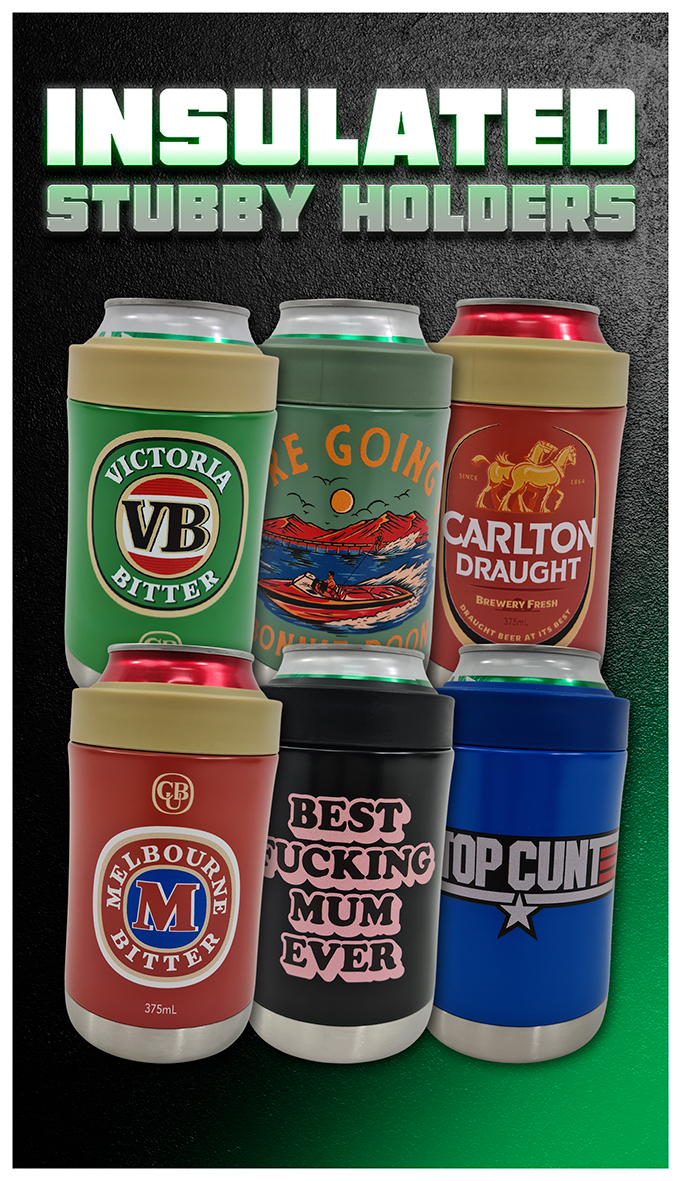 NEW INSULATED STUBBY HOLDERS!