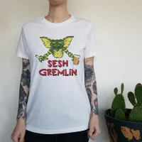 SESH GREMLIN NEW STYLE WOMENS WHITE TEE