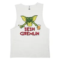 SESH GREMLIN WHITE TANK