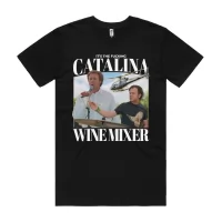 BLACK CATALINA TEE