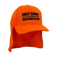 SUPERVISOR HI VIS ORANGE LEGIONNAIRES HAT