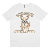 BORN TO YAP WHITE TEE