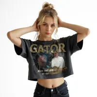 VINTAGE GATOR CROP TOP