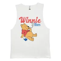 WINNIE BLUES WHITE TANK