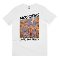 MOO DENG WHITE TEE