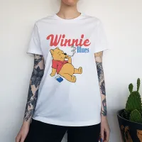 WINNIE BLUES NEW STYLE WOMENS WHITE TEE