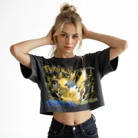 VINTAGE YELLOW VERSION CROP TOP