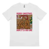 BIG BARRYS CHRISTMAS WHITE TEE