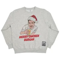 MERRY CHICKEN BURGAH WHITE MARLE CREW