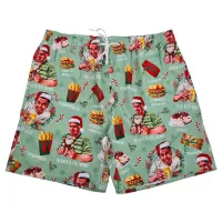 MERRY CHICKEN BURGAH XMAS BEACH SHORTS PRE ORDER