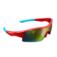 MAROON AND BLUE SPEED DEALER SUNGLASSES