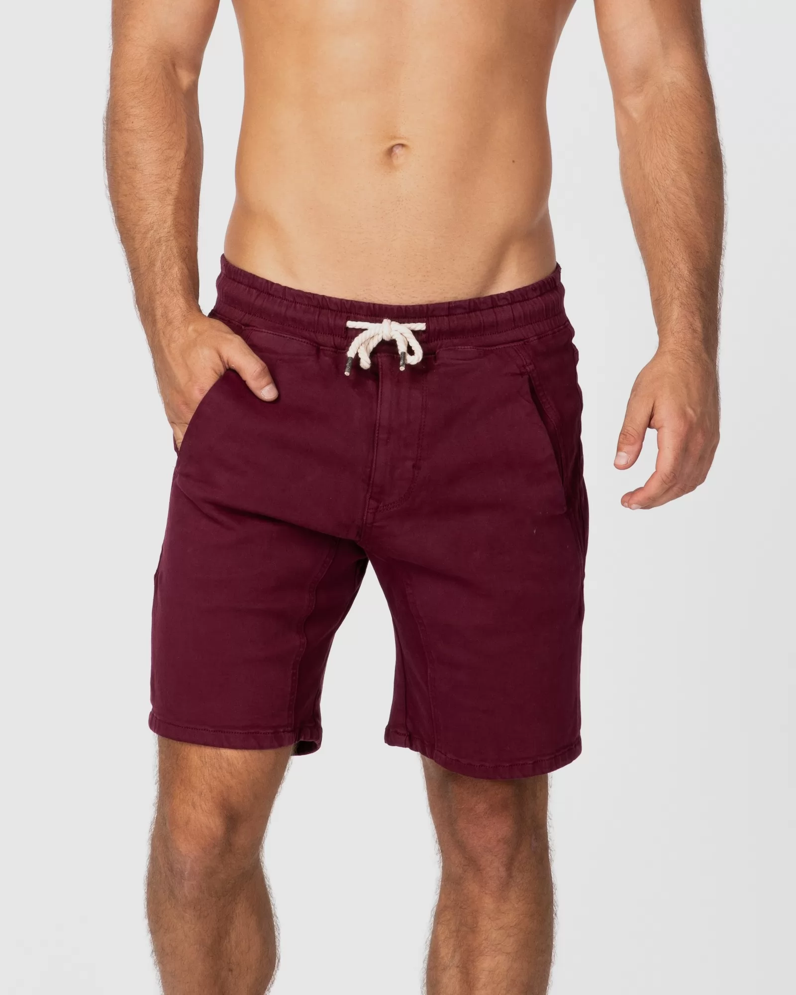 HUDSON MAROON SHORTS