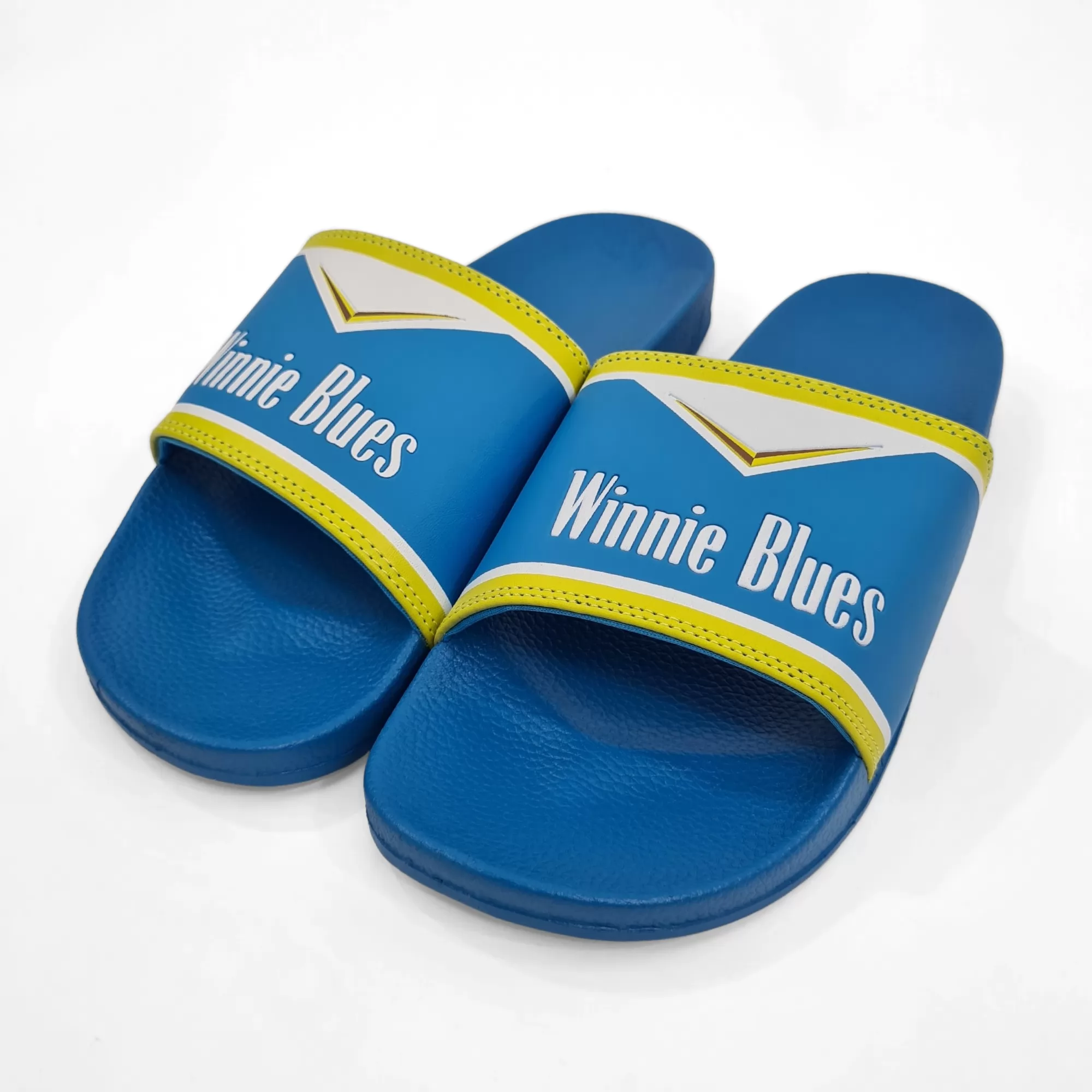 WINNIES BLUE SLIDES