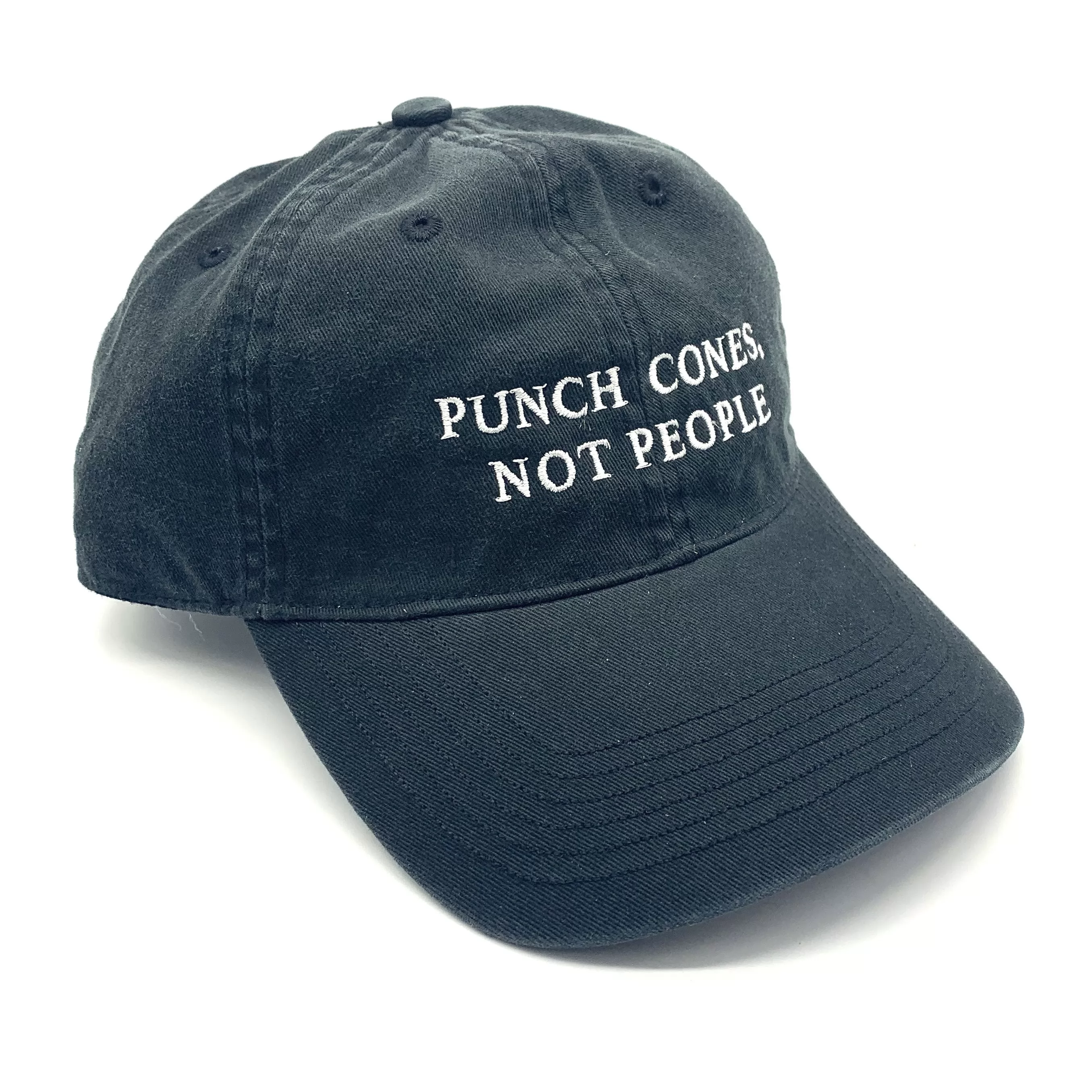 PUNCH CONES BLACK DAD HAT