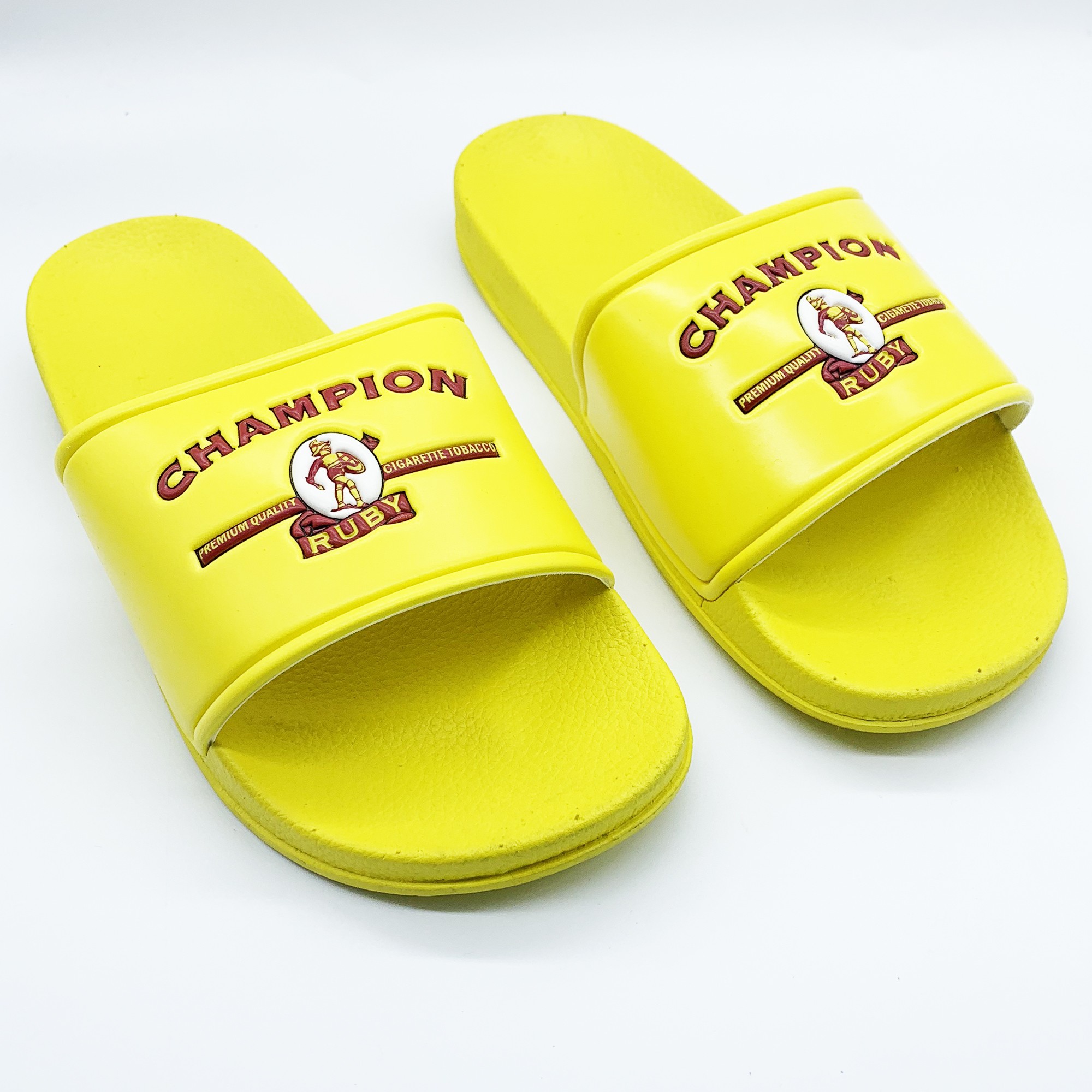 Champion Yellow Slides | Uncle Reco