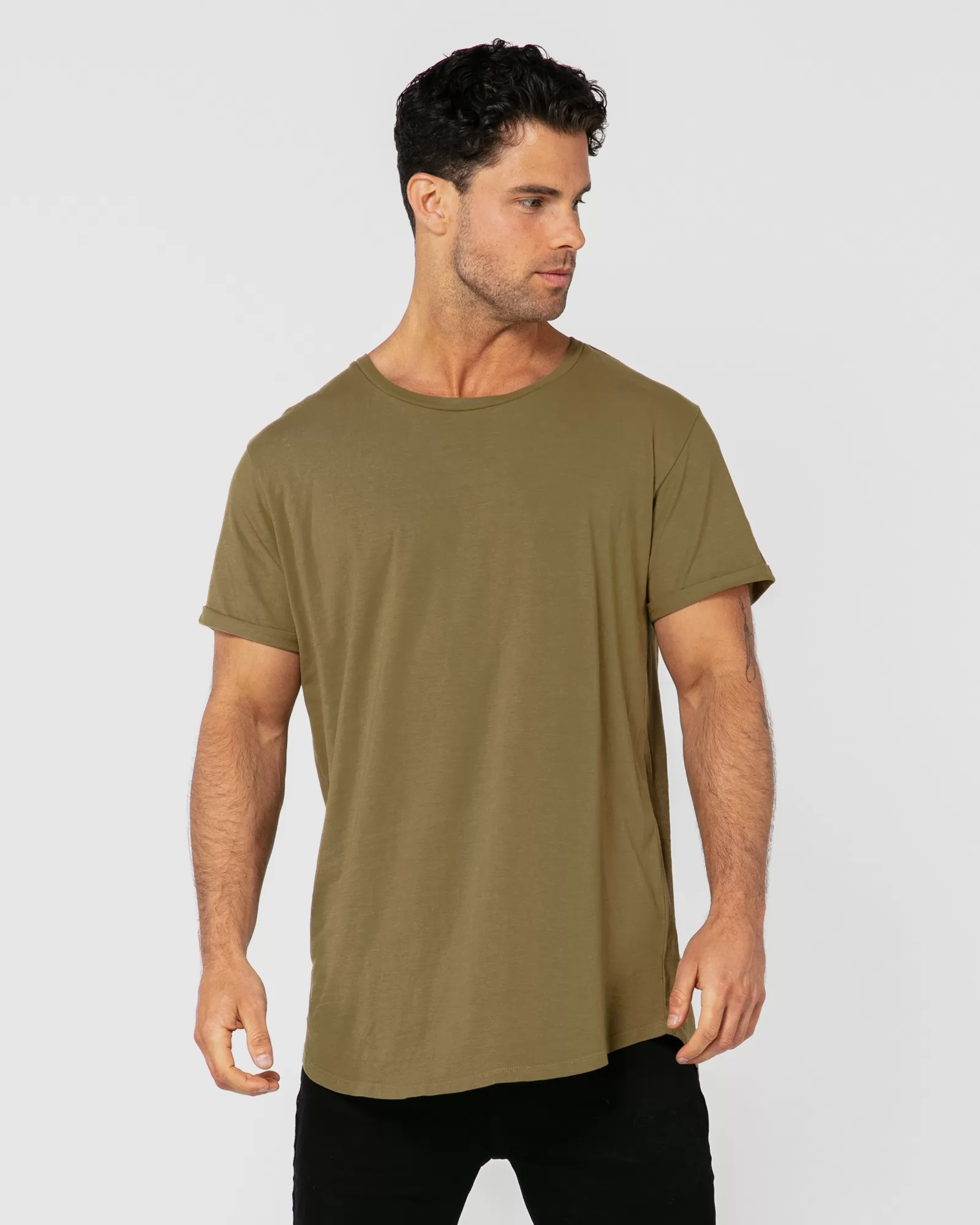 AUTOGRAPH KHAKI TEE