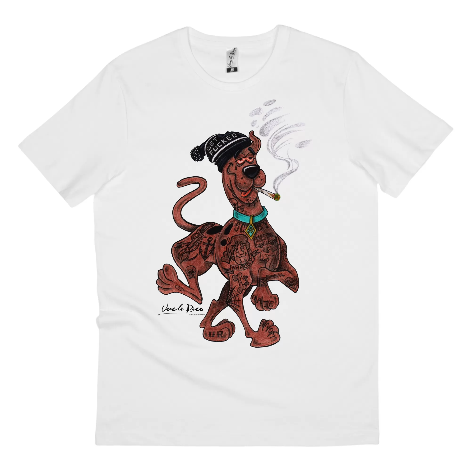 STONED SCOOBY WHITE TEE