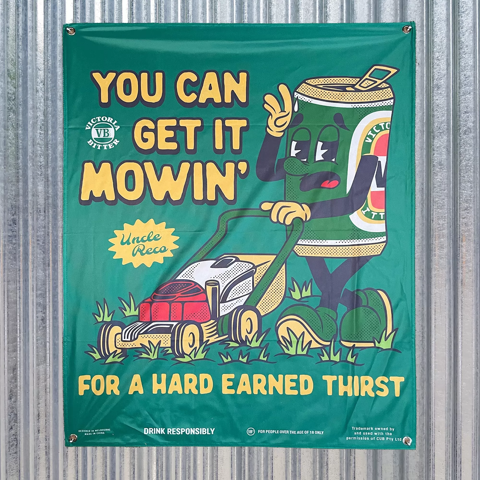 GET IT MOWIN WALL HANGING