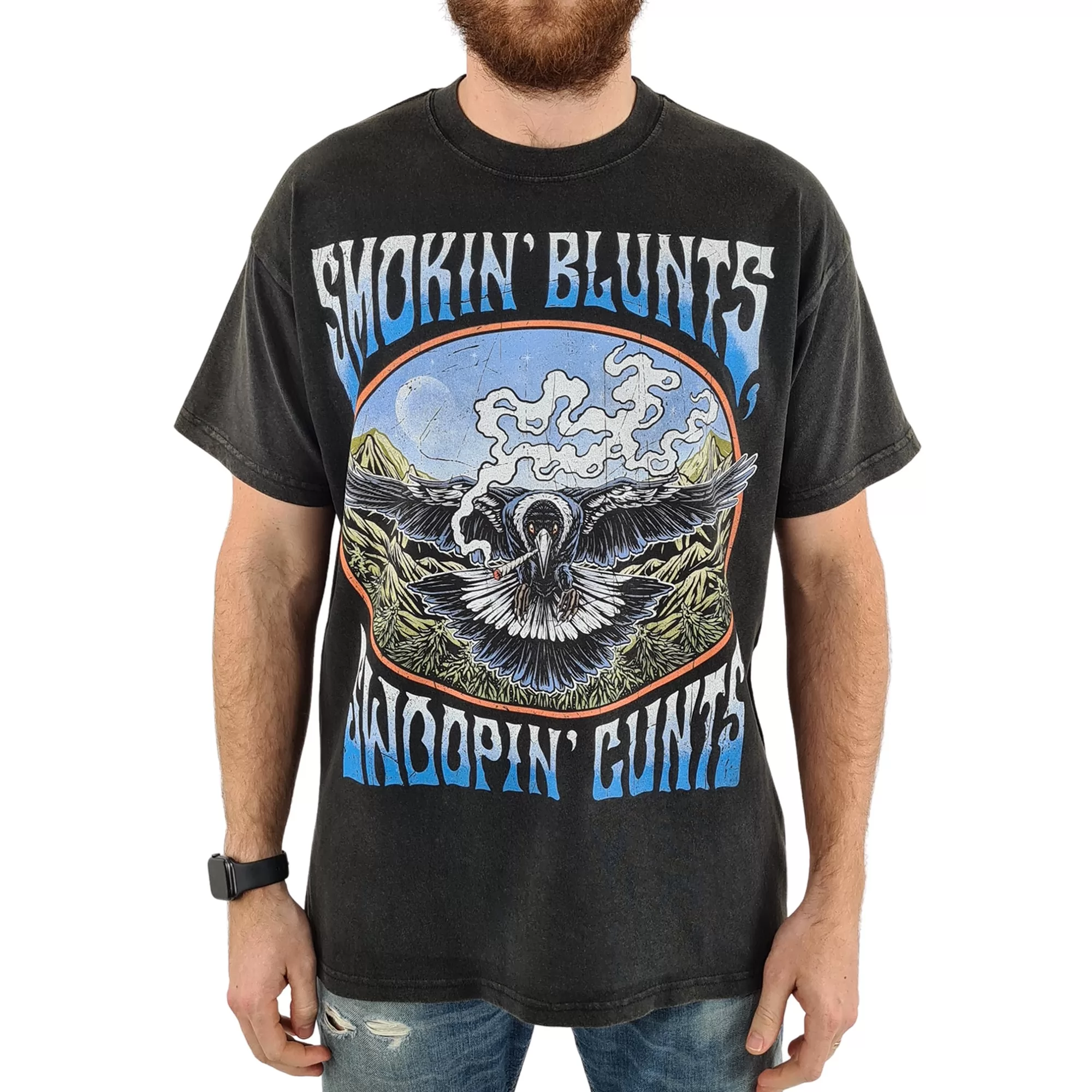 VINTAGE SMOKIN' BLUNTS T-SHIRT