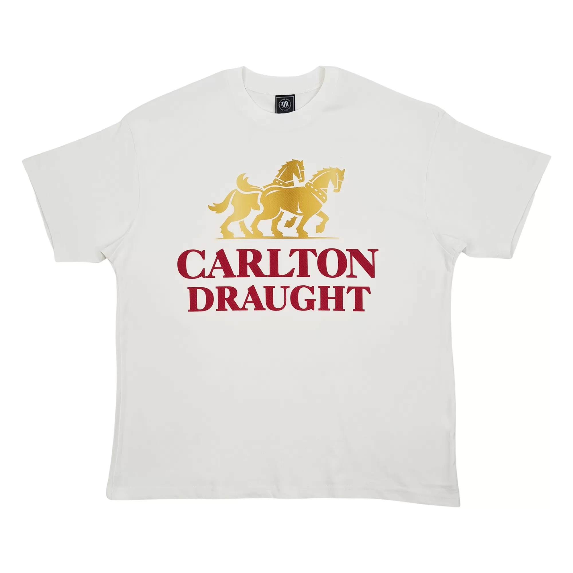 OFF WHITE CARLTON DRAUGHT VINTAGE T-SHIRT