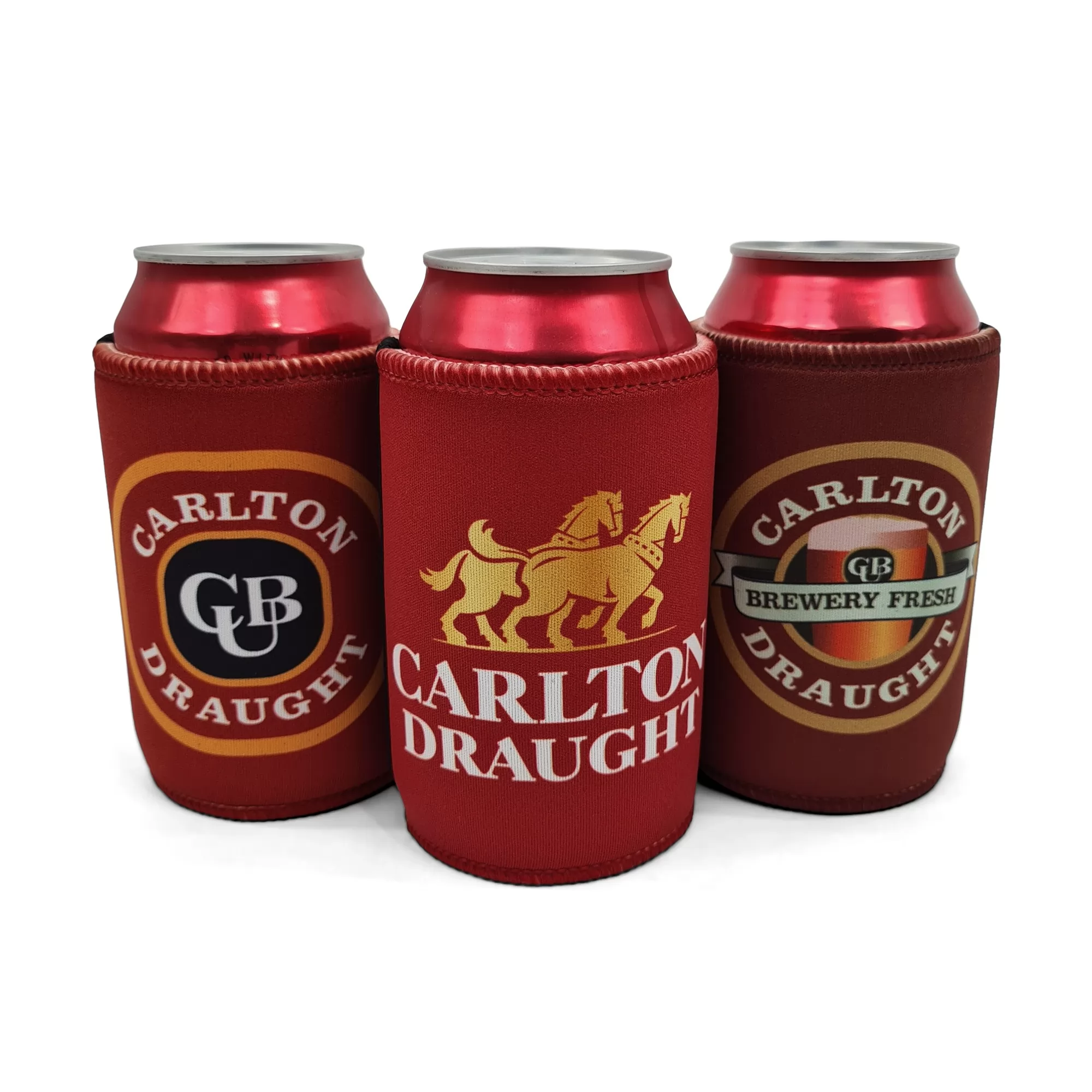 CARLTON DRAUGHT STUBBY HOLDER COMBO