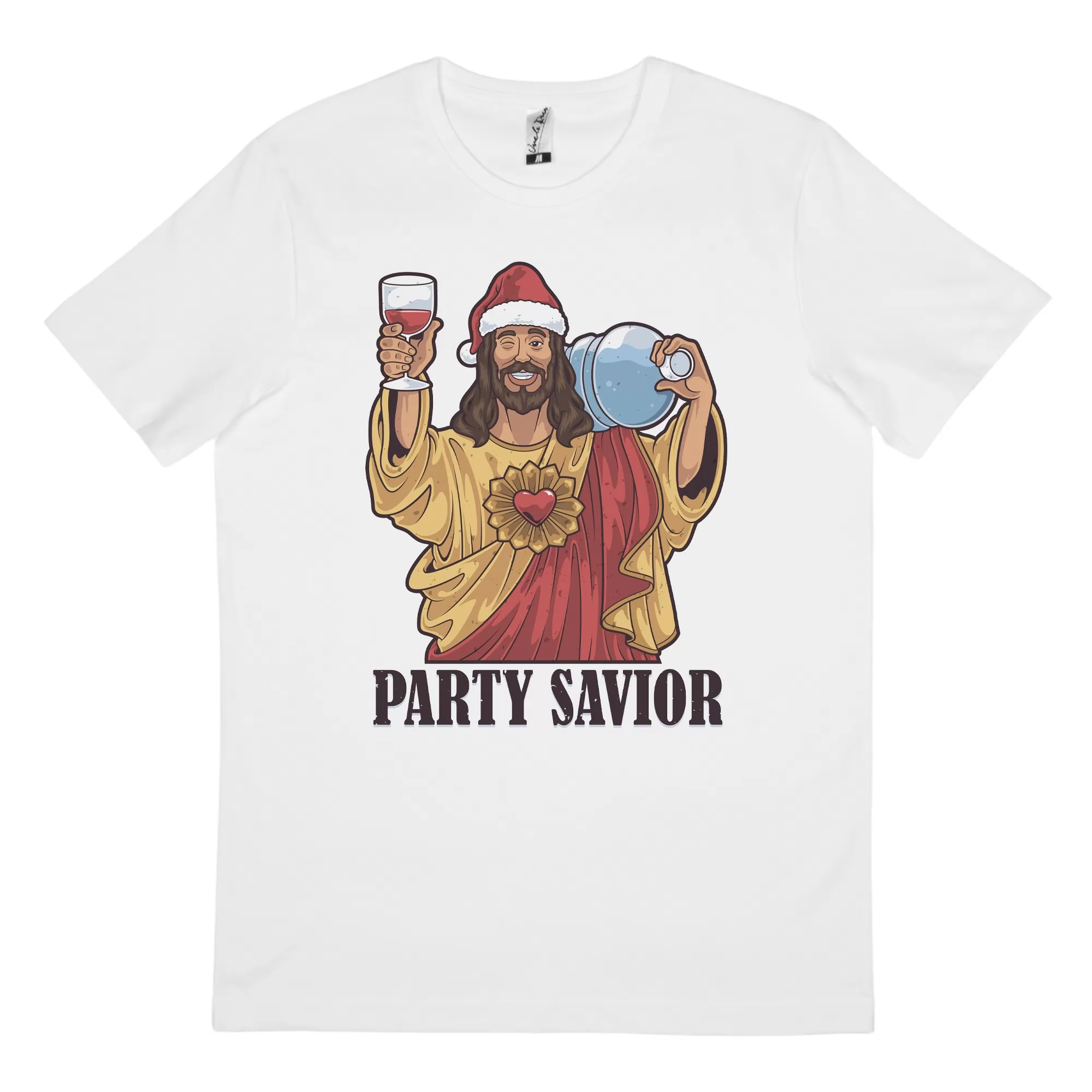 PARTY SAVIOUR WHITE TEE