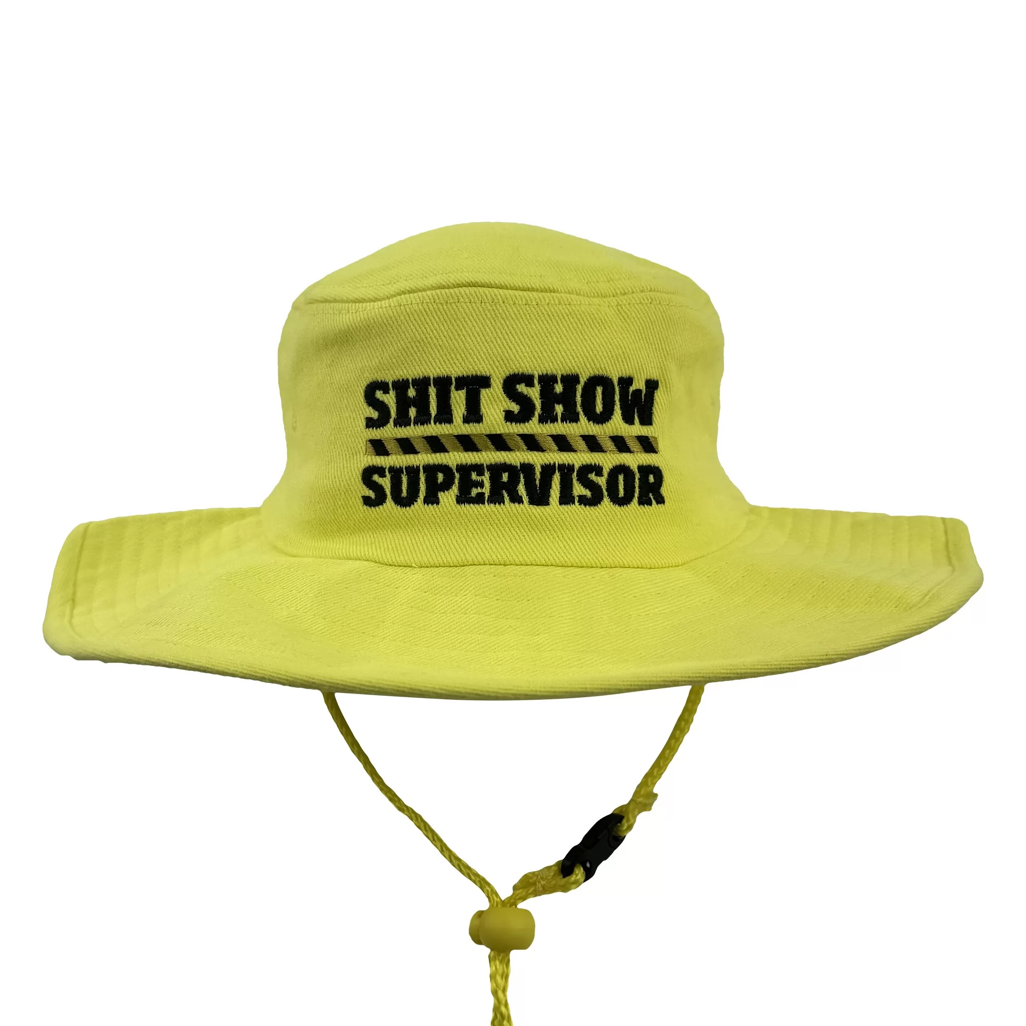 SUPERVISOR HI VIS WIDE BRIM HAT