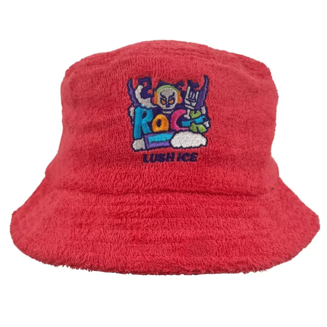 LUSH ICE VAPE TERRY TOWEL BUCKET HAT