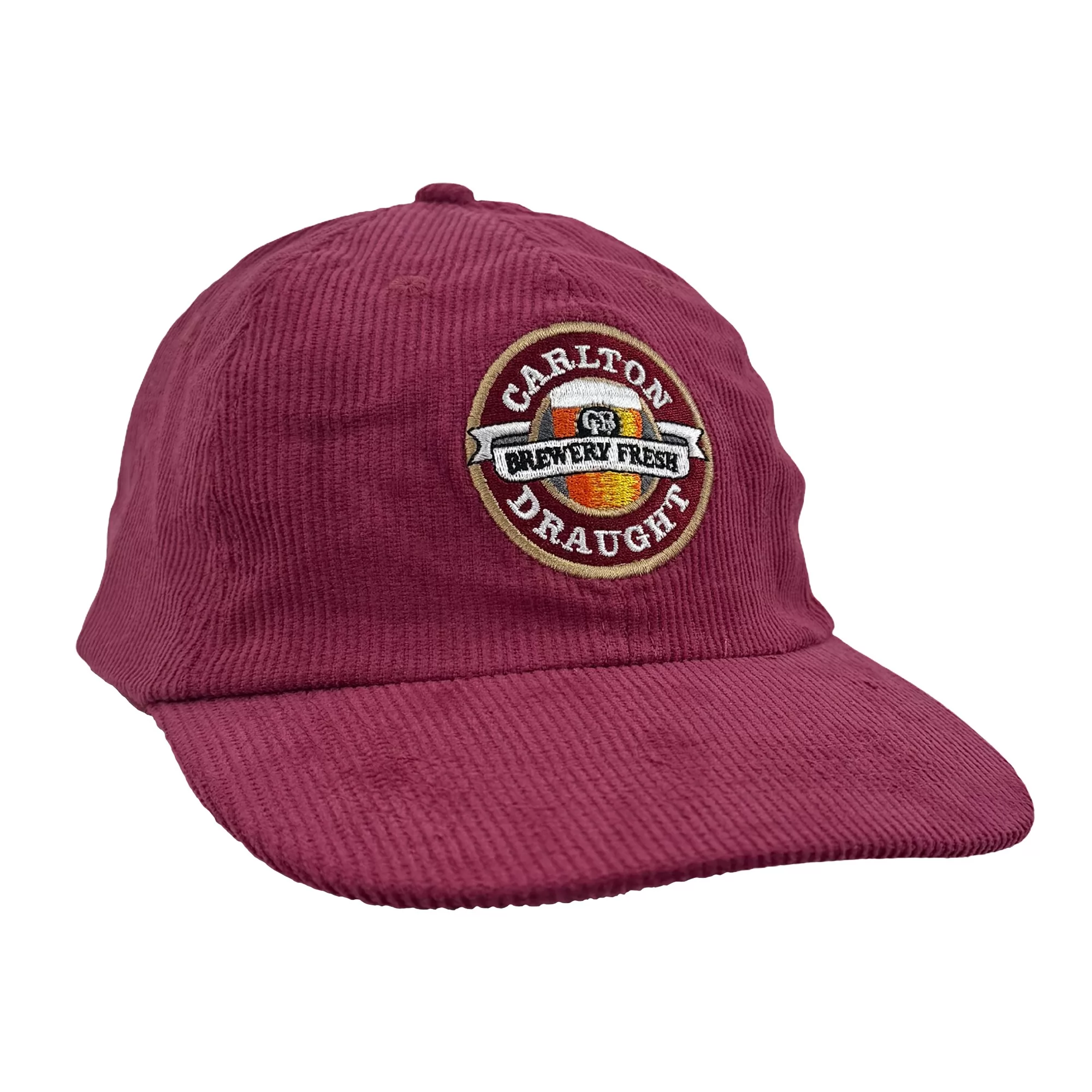 BREWERY FRESH MAROON CORD HAT