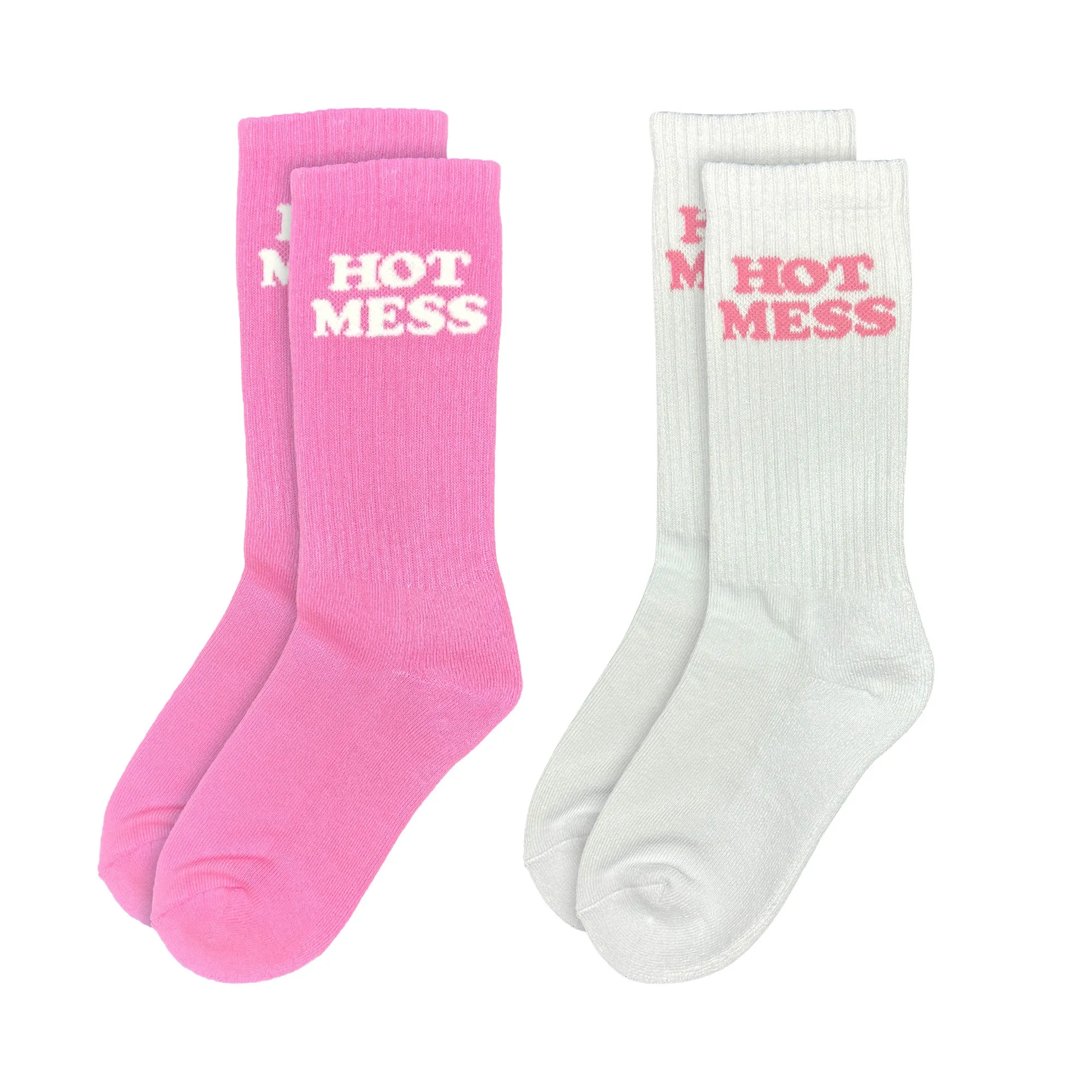 HOT MESS 2 PACK OF SOCKS