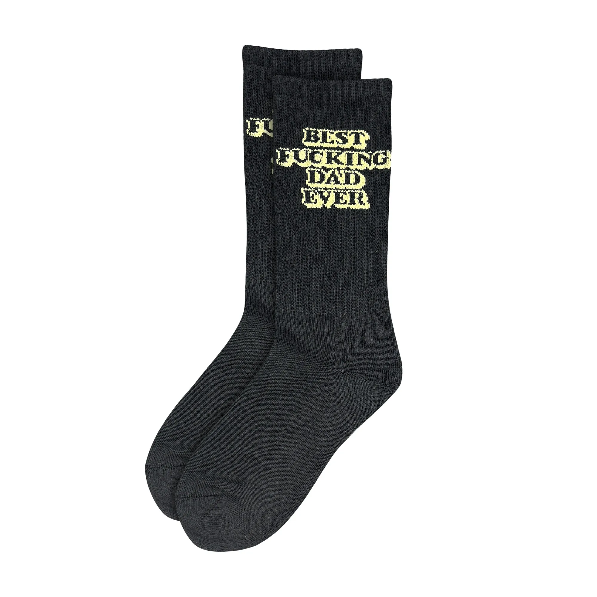 BEST DAD BLACK SOCKS