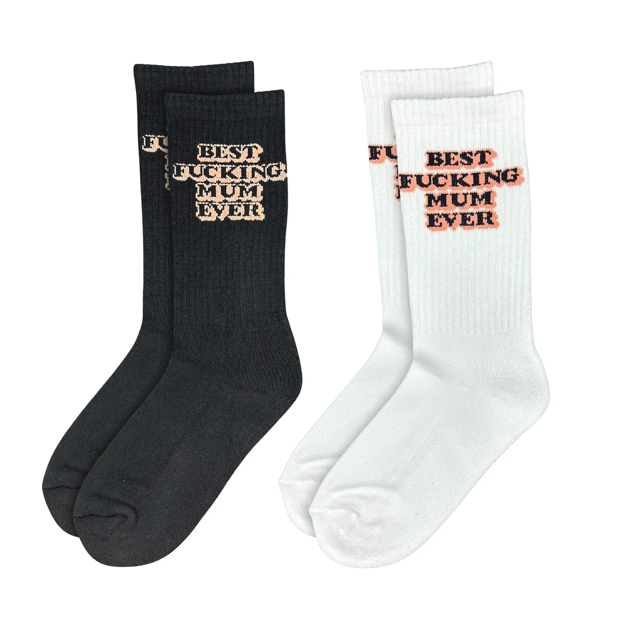 BEST MUM 2 PACK OF SOCKS