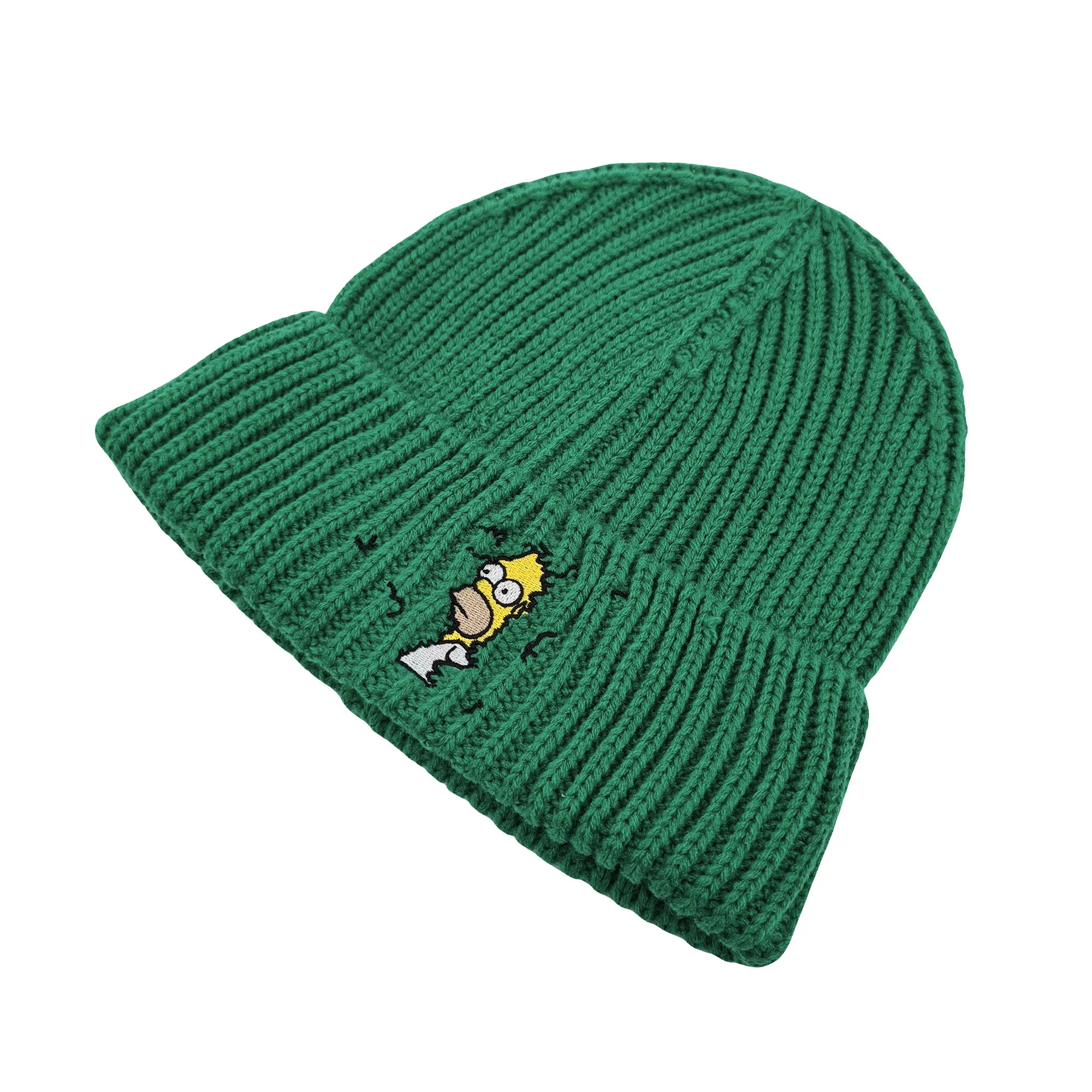 HEDGES GREEN KNIT BEANIE