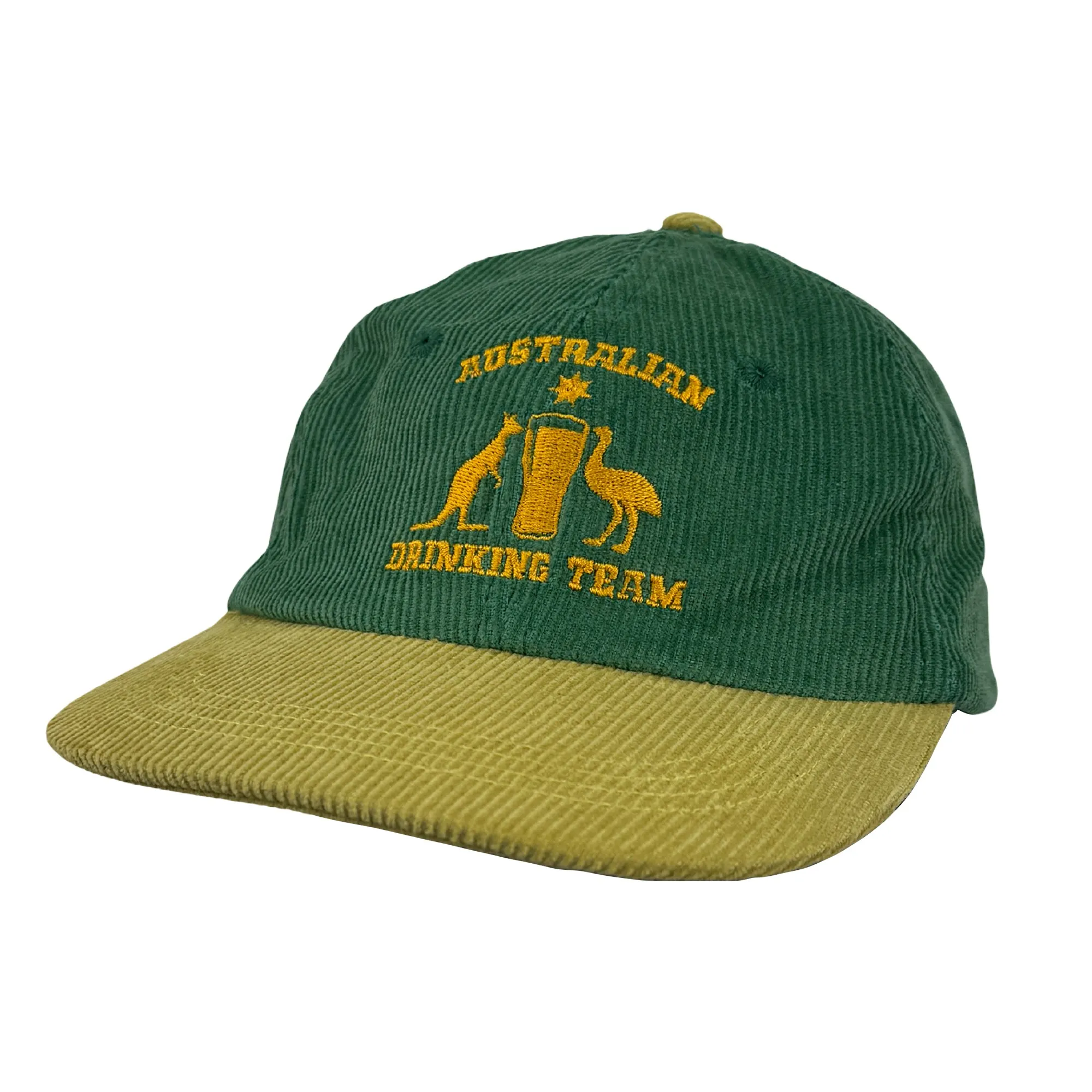 AUSTRALIAN DRINKING TEAM CORD HAT