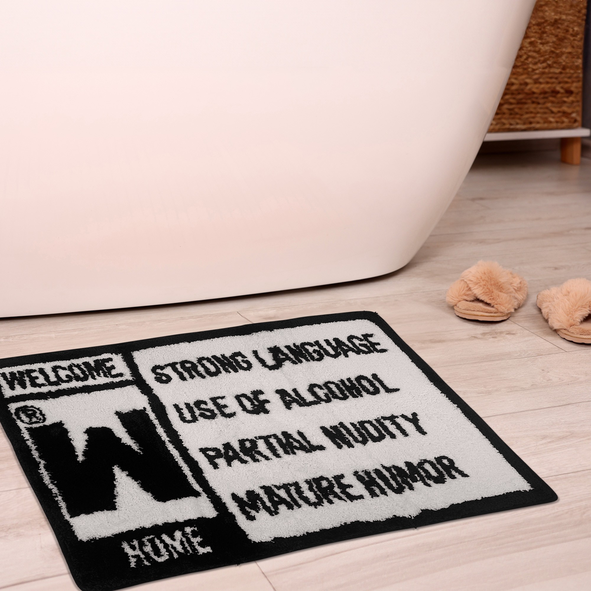 WELCOME HOME TUFTED MAT