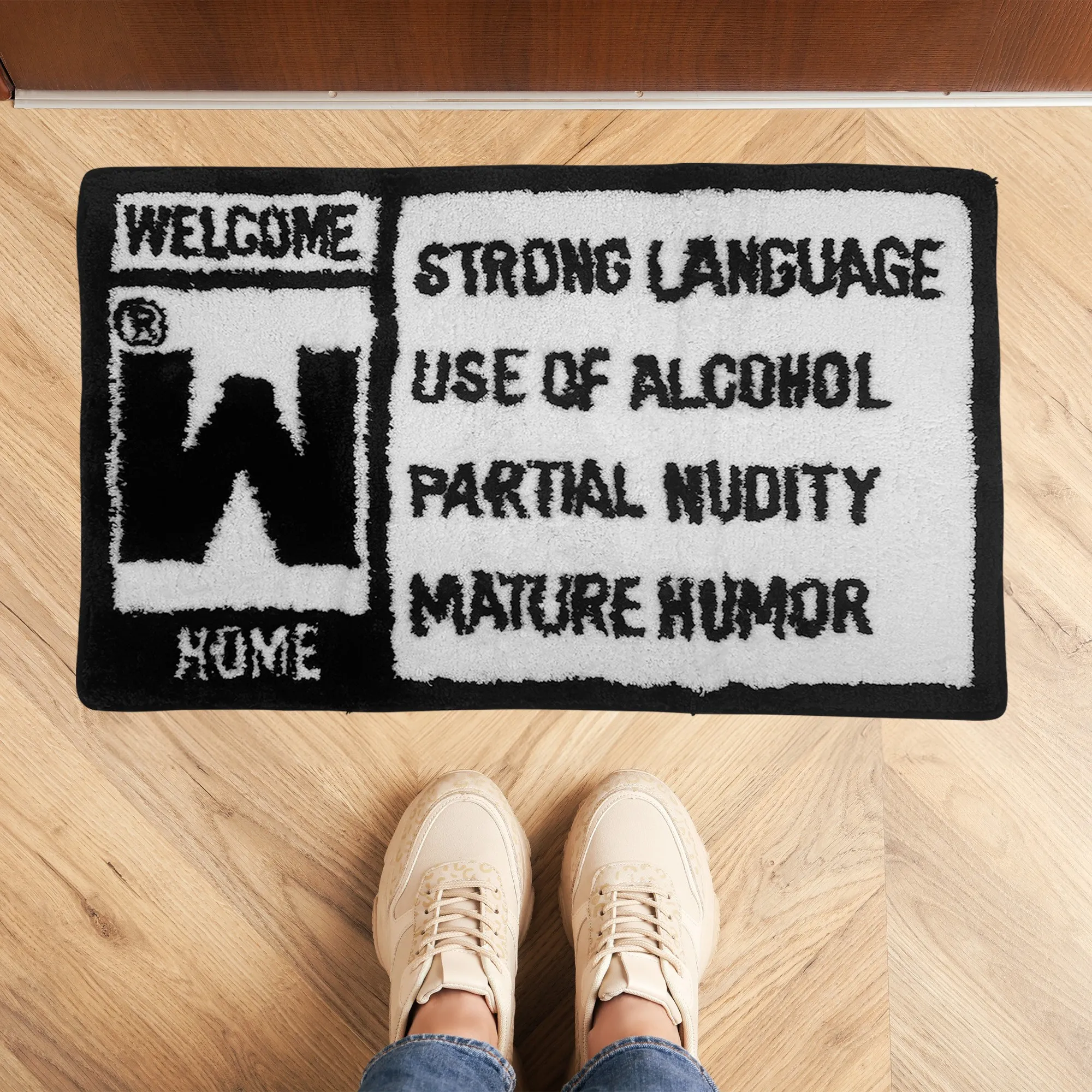 WELCOME HOME TUFTED MAT