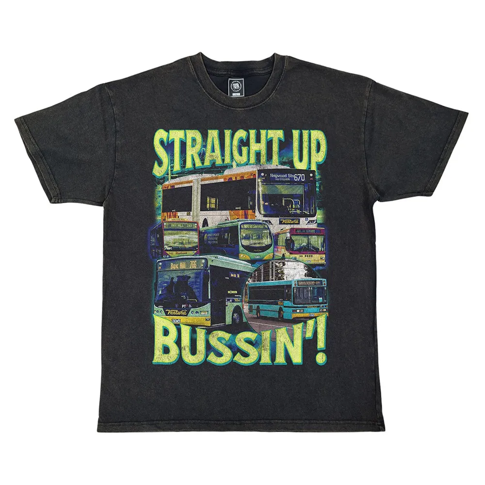 VINTAGE STRAIGHT UP BUSSIN' T-SHIRT