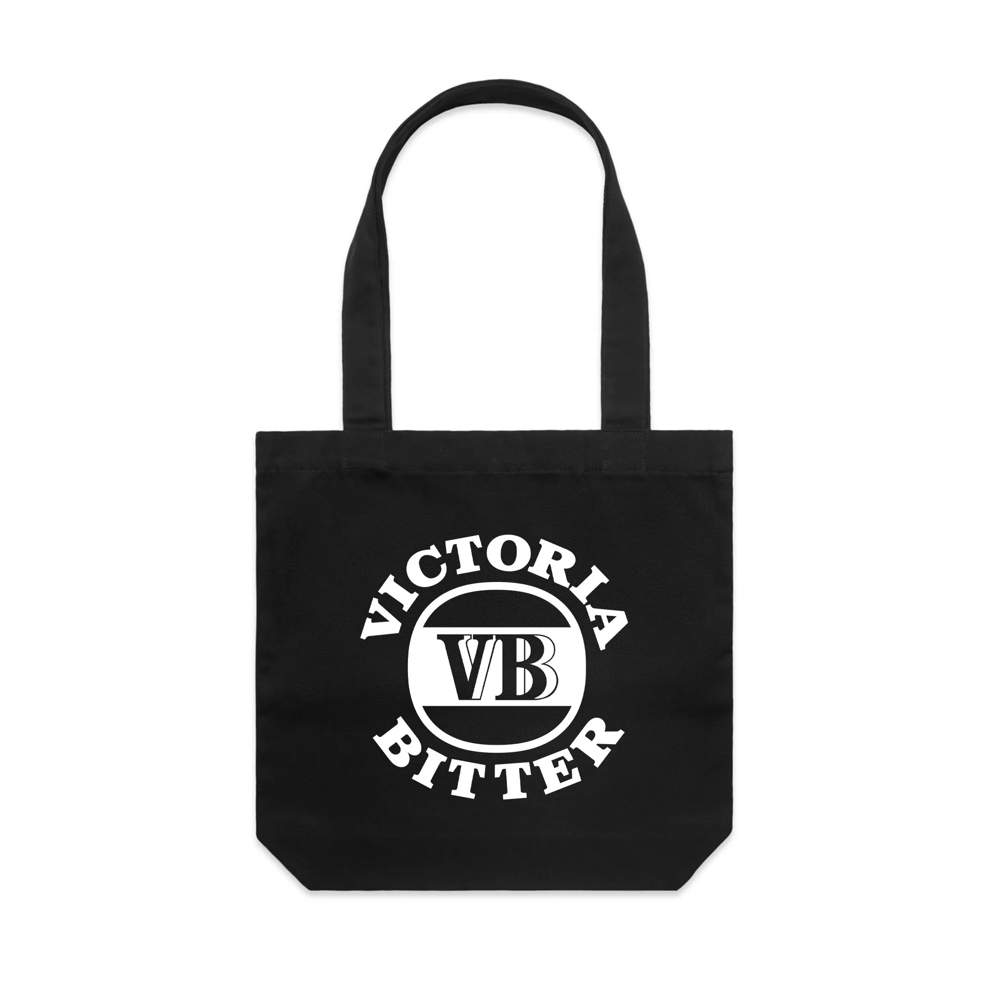 BLACK VB TOTE BAG