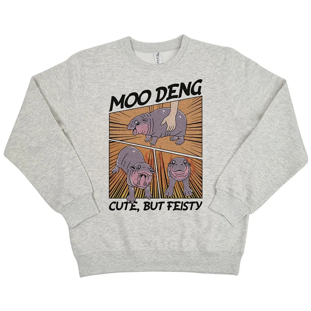 MOO DENG WHITE MARLE CREW