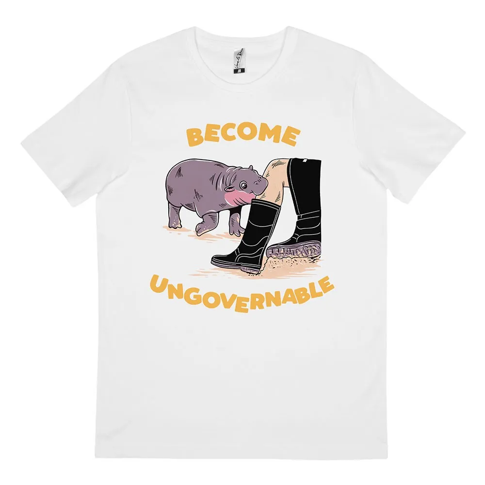 BECOME UNGOVERNABLE WHITE TEE