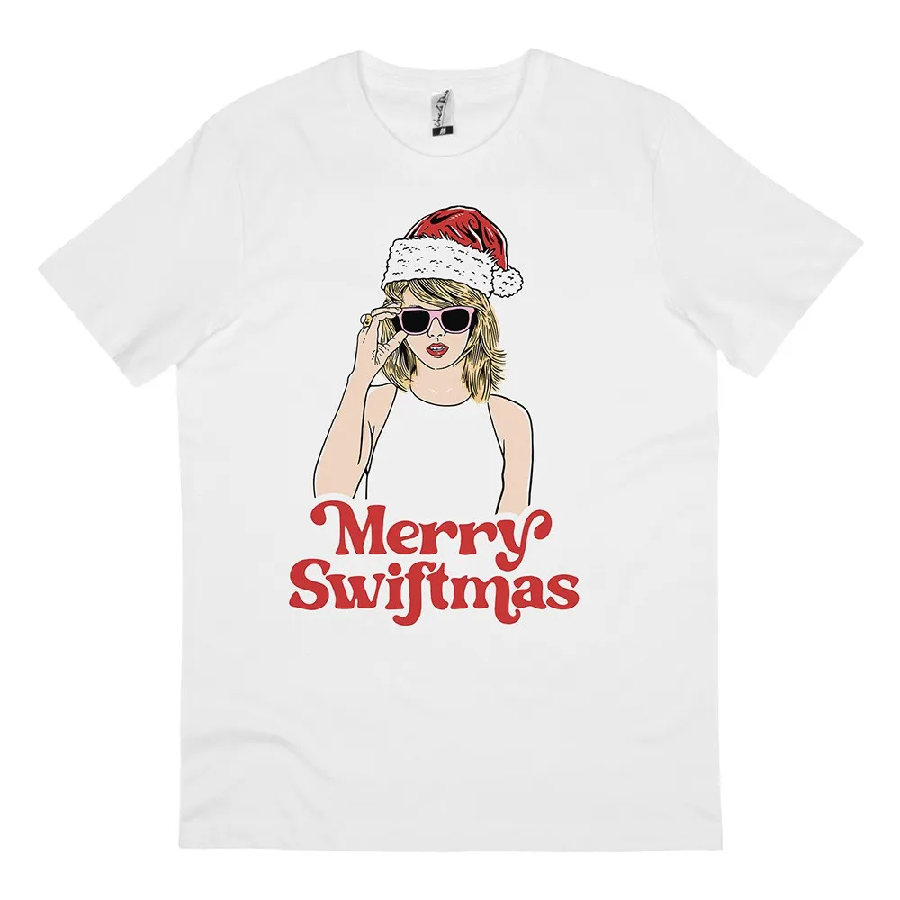 MERRY SWIFTMAS WHITE TEE