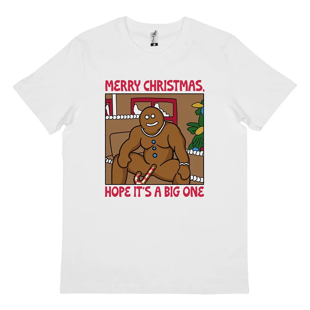 BIG BARRYS CHRISTMAS WHITE TEE