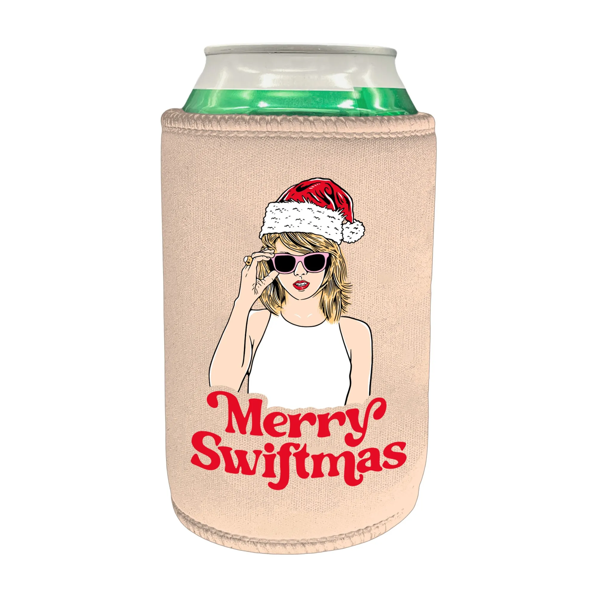 MERRY SWIFTMAS STUBBY HOLDER