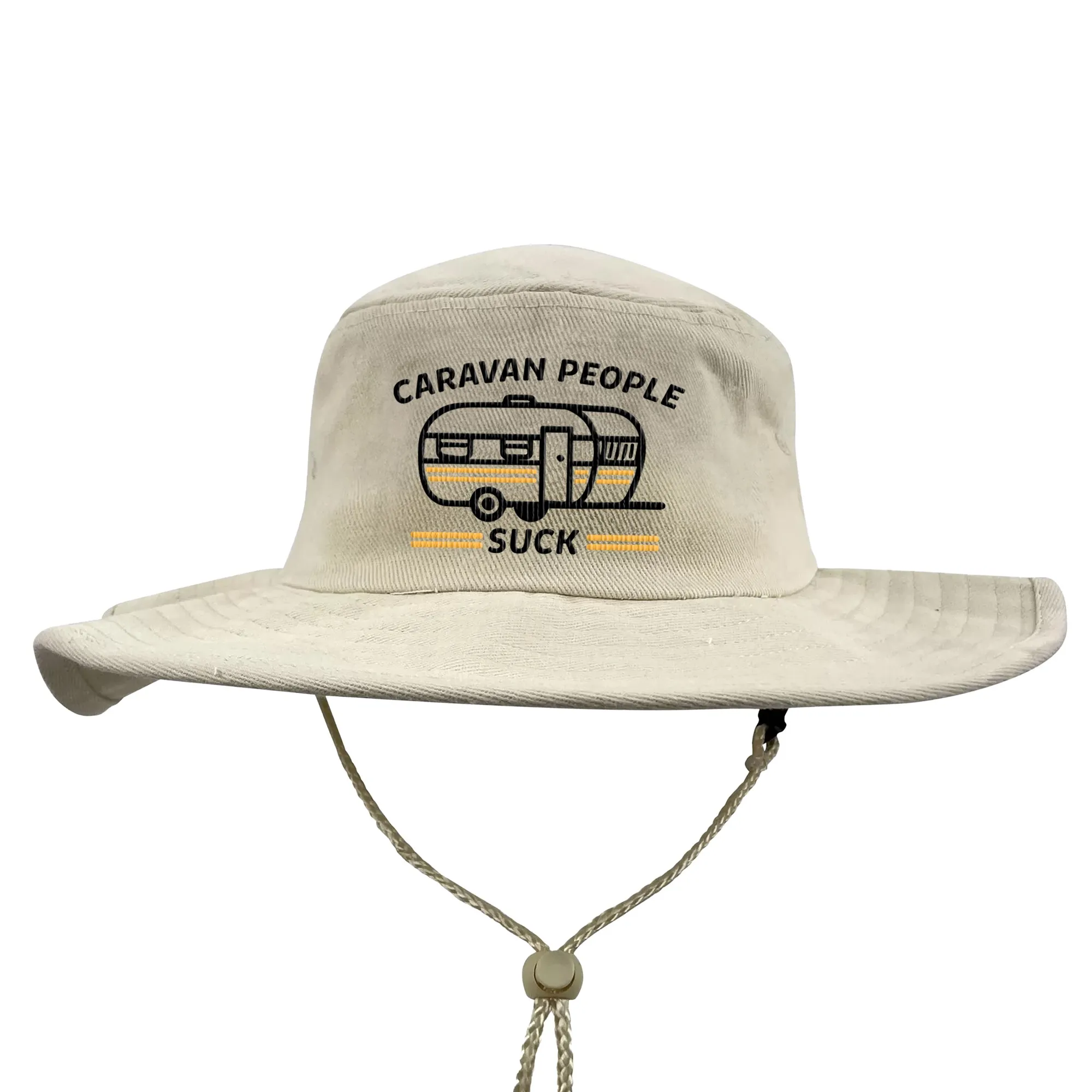 CARAVAN PEOPLE SUCK NATURAL WIDE BRIM HAT