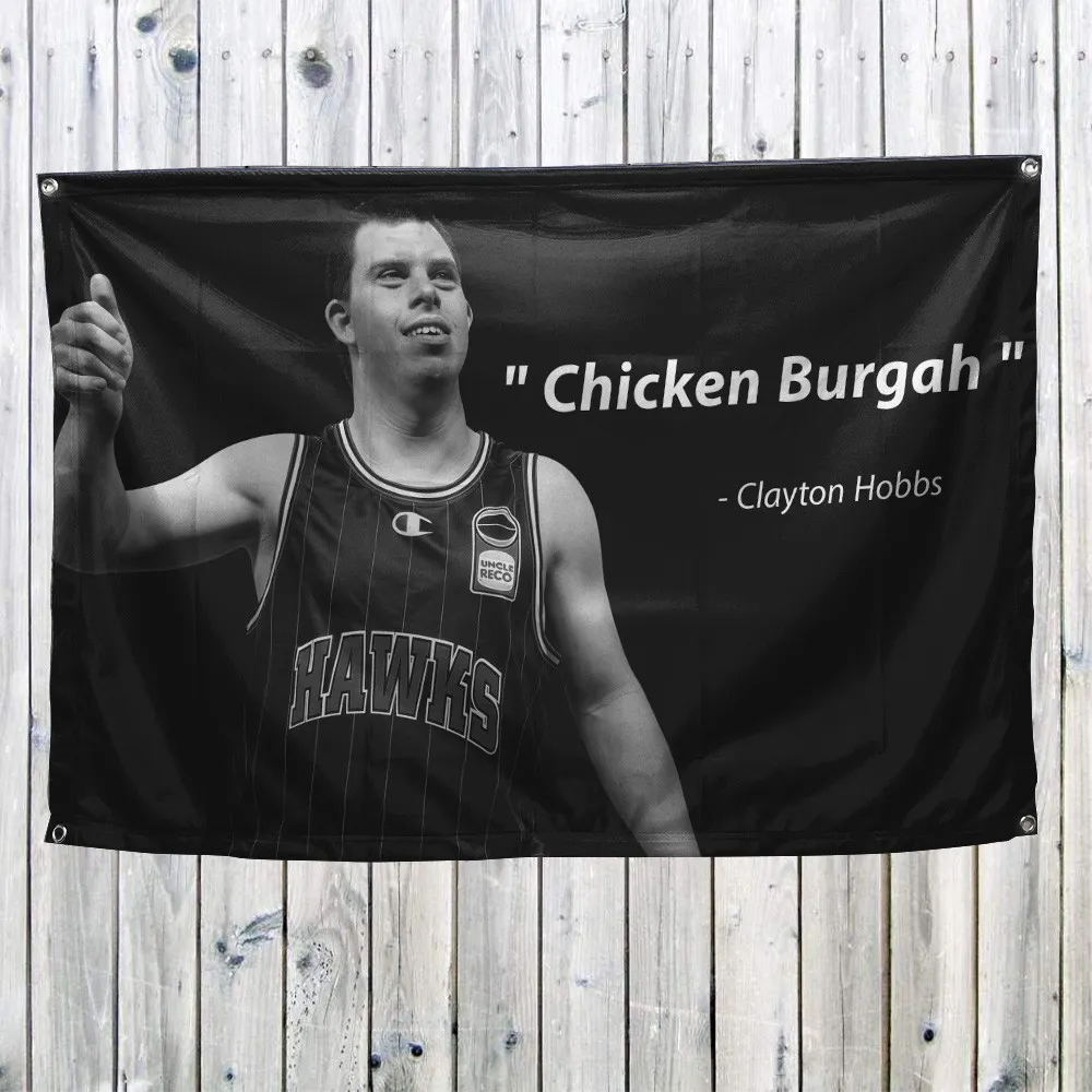 CLAYTON HOBBS MOTIVATIONAL WALL HANGING