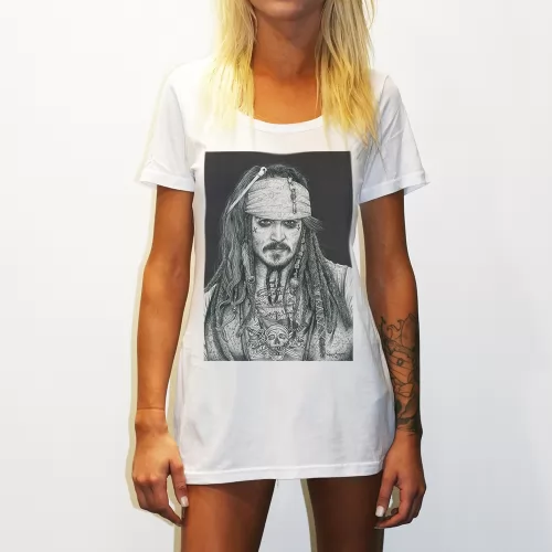 WOMENS CAPTAIN JACK TEE