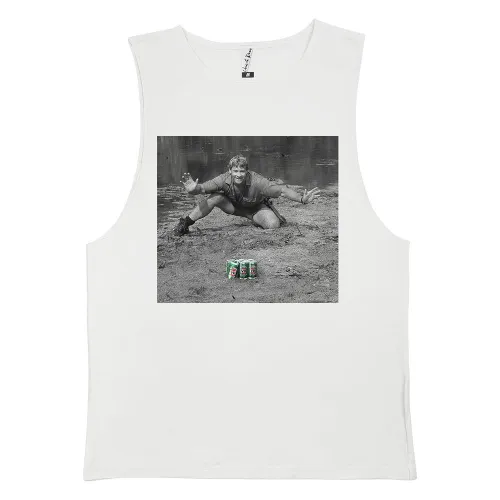 GREEN DEMON WHITE TANK