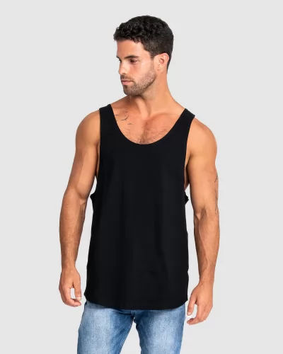 CLASSIC BLACK SINGLET