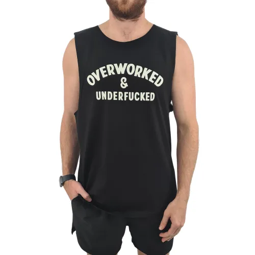 OVERWORKED BLACK TANK