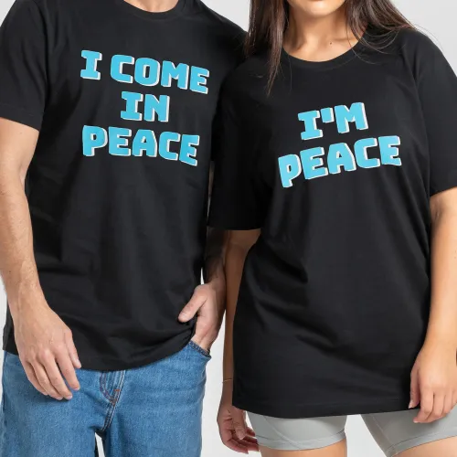 COME IN PEACE T-SHIRT COMBO